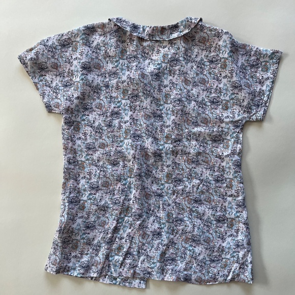 White Stuff printed short sleeve blouse - Picture 2 of 3